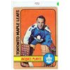 Image 1 : OPC 1972-73 Jacques Plante rare 'Jumbo' card