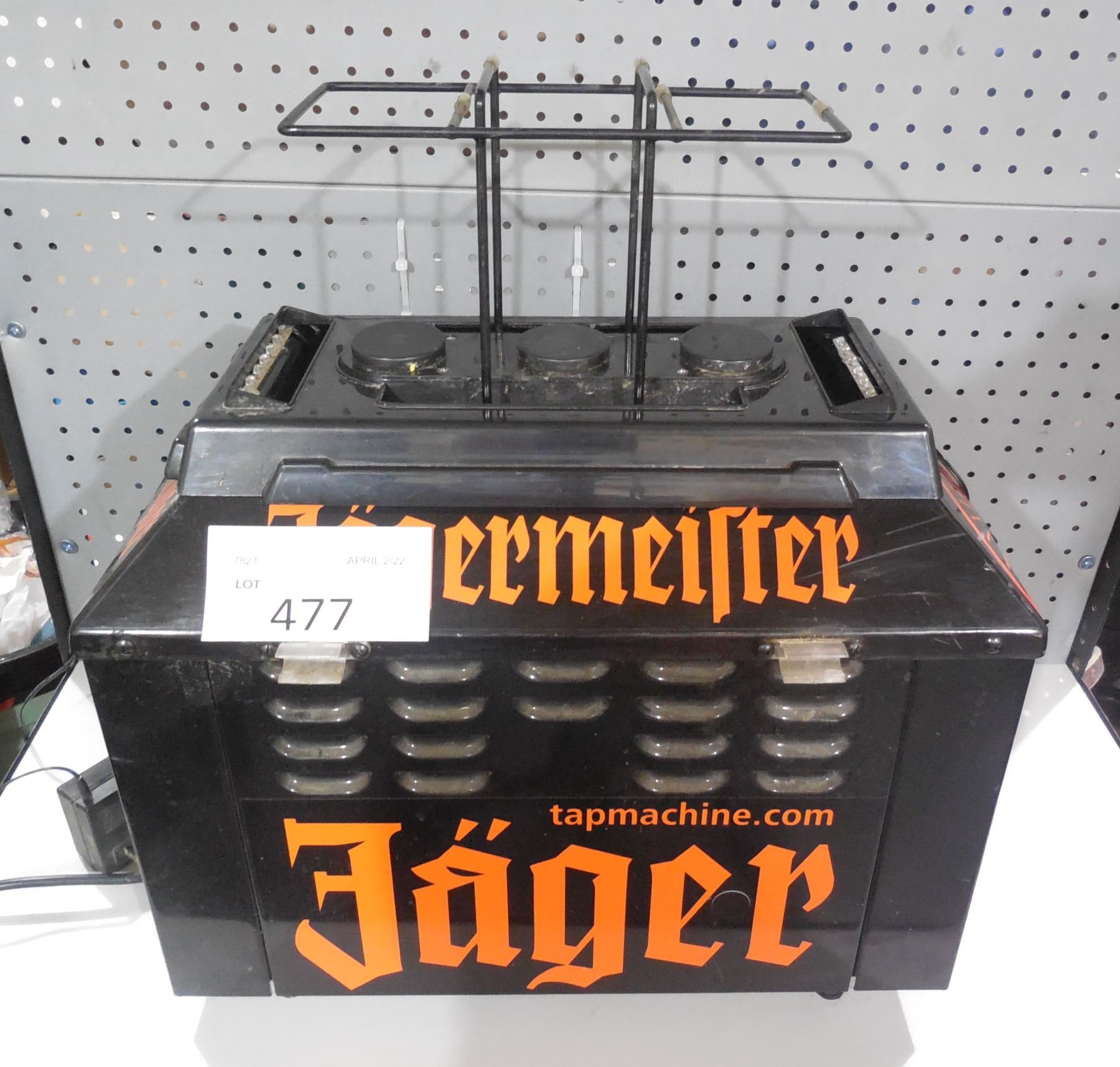 Jagger Machine JAGERMEISTER DISPENSER MACHINE (WORKS-SEE LAST PHOTO) - Schmalz Auctions