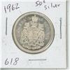 Image 1 : CANADA    1962  50 CENT SILVER