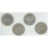 Image 1 : CANADA  1958, 1953, 1960, 1961  25 CENT  SILVER ELIZABETH II