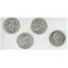 Image 2 : CANADA  1961, 1965, 1953, 1964  25 CENT SILVER ELIZABETH II  VERY HI-LUSTRE FINE CIRCULATED