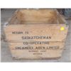 Image 1 : Saskatchewan CO-OP Creamery Wooden Crate