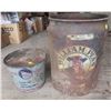 Image 1 : 2 x Oil Cans - (North Star Oil) + (William Penn Oil - Damaged)