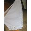 Image 3 : Lace Trimmed Bridal / Wedding Cape - Approx. 7' Long
