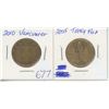 Image 1 : 2 Specialty Loonies - 2010 Vancouver Olympics Lucky Loonie, 2005 Terry Fox