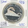 Image 1 : 1986 Railroad Silver $1 UNC