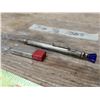 Image 2 : Antique Lead Pencil W/ Blue Glass and Extra Lead