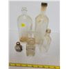 Image 1 : 5 old medicine bottles