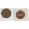 Image 2 : 1967 Centennial Penny UNC, 1944 Farthing Great Brittain
