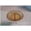 Image 3 : Pink Depression Glass - Divided Serving Dish