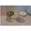 Image 3 : 2 Square Jars - 1 Coop Tobacco
