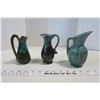 Image 5 : Wood Mountain Pottery - 3 Pitchers