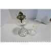 Image 3 : 1 Clear Glass Oil Lamp