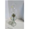 Image 2 : Large Clear Home Sweet Home Oil Lamp