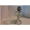 Image 3 : Large Clear Home Sweet Home Oil Lamp