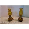 Image 2 : 2 Small Avon Oil Lamps
