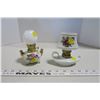 Image 1 : 2 Avon Floral Oil Lamps