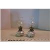 Image 3 : 2 Avon White/Pink Oil Lamps