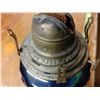 Image 3 : Blue Glass #2 Coal Oil Lamp