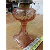 Image 3 : Pink Glass #2 Coal Oil Lamp