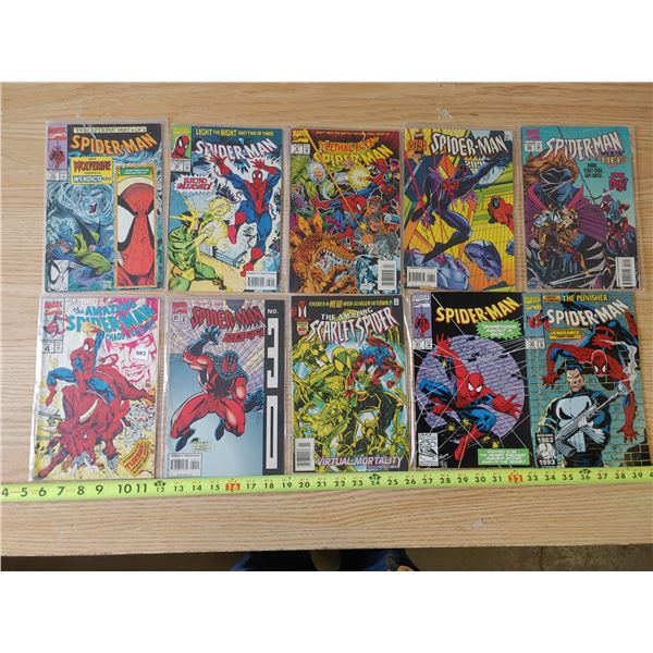 10 Spiderman Marvel Comics