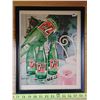 Image 1 : Vintage Advertising 7-up Framed