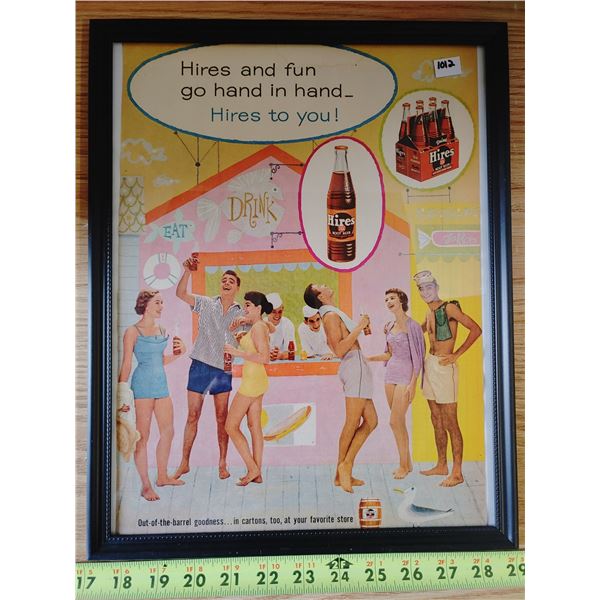 Vintage Advertising Chersterfield Framed