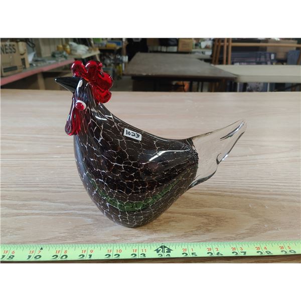 Murano Art Glass Rooster