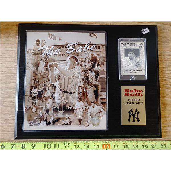 The Babe "Babe Ruth" 15 X 12"