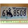 Image 1 : Wyoming Plate