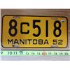 Image 1 : Manitoba Plate 1964