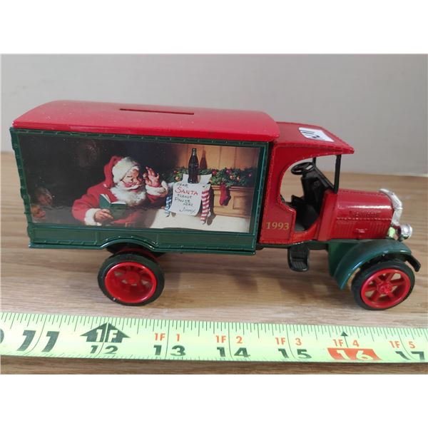 Coca Cola Kenworth Truck Metal Diecast Made In Mexico W/ Key