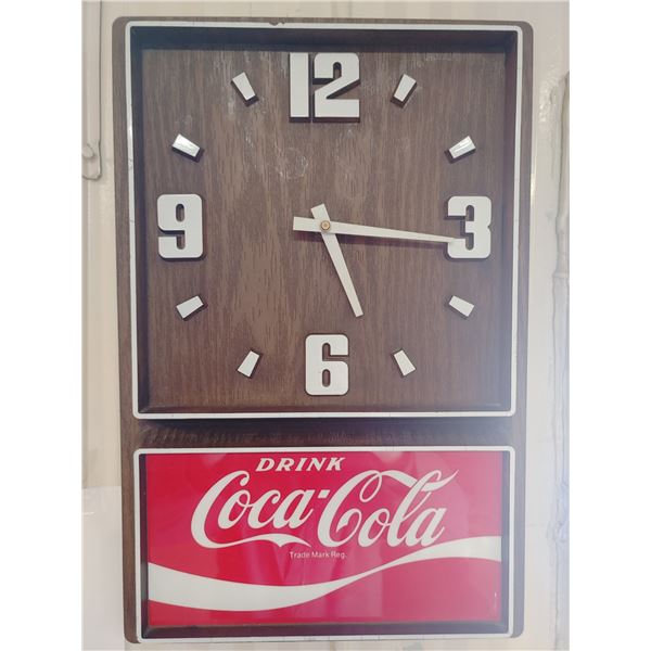 Working Coca Cola Clock