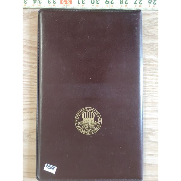 World Reserve Monetary Exchange One US Govt. Issue Uncut Sheet of $1 Bills