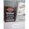 Image 3 : 1138- 3 metal novelty signs