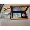 Image 1 : 2004 $5 The Majestic Moose Limited Edition Stamp & Coin Set. Includes .9999 Pure Silver Proof Majest