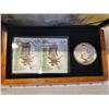 Image 3 : 2004 $5 The Majestic Moose Limited Edition Stamp & Coin Set. Includes .9999 Pure Silver Proof Majest
