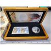 Image 2 : 2006 $5 Sable Island Horse & Foal Limited Edition Stamp & Coin Set. Includes .9999 Pure Silver Proof