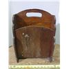 Image 4 : Vintage Wood Magazine Rack