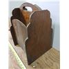 Image 5 : Vintage Wood Magazine Rack