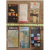 Image 2 : 6 Vintage Roadmaps, Saskatchewan And Alberta