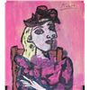Image 1 : Spanish Gouache on Paper Signed Picasso 758 PARIS