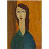 Image 1 : Italian Oil on Canvas Signed Modigliani