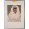 Image 2 : Mexican Etching on Paper Signed Frida Kahlo