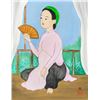 Image 1 : Vietnamese-French Oil on Canvas Signed 'MAI THU"
