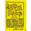 Image 1 : American Ink on Paper Signed K. Haring '87