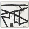 Image 2 : American Oil on Canvas Signed KLINE
