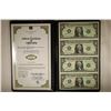 Image 1 : UNCUT SHEET OF 2009-$1 FRN BILLS CRISP UNC IN