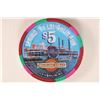 Image 2 : $5 COLORADO BELLE CASINO CHIP SPRING 96