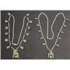 Image 1 : SANTO DOMINGO INDIAN TAB NECKLACES
